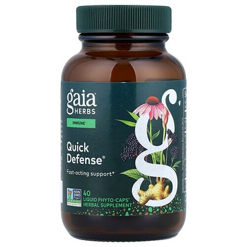 Gaia Herbs, 快速防御®，40 粒液體 Phyto-Caps® 膠囊