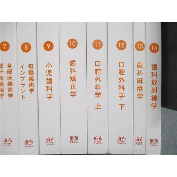 UJ85-003 麻布デンタルアカデミー 歯科医師国家試験 過去問題集 実践2023 テキスト1~14巻セット 必修 他 計14冊 ★ 00L3D