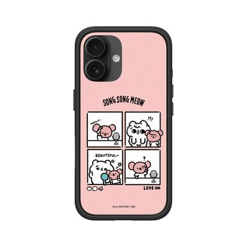 iPhone 16 Mod NX 黑 - 爽爽貓 Song Song Meow by SECOND - 一起變美吧