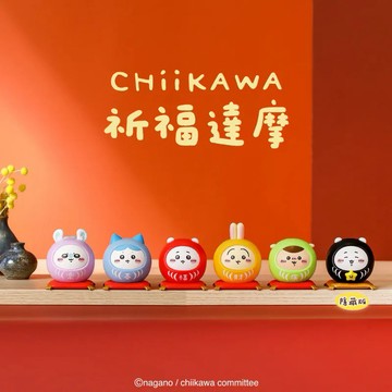 [快速出貨]【Yendar】吉伊卡哇祈福達摩盒玩（6入盒裝）好運 福氣 祝福