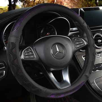 新款汽車方向盤套 四季把套 蜂窩立體透氣方向盤套 個性把套