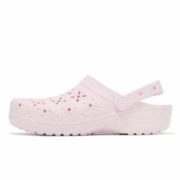 Crocs 洞洞鞋 洞洞鞋 Classic Floral Cut Out 男鞋 女鞋 粉 花蕊克駱格 休閒鞋 卡駱馳 2109276ZW