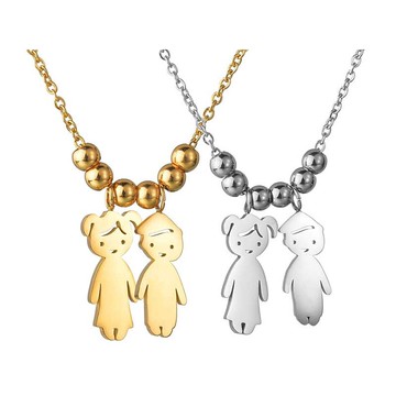 《316小舖》【E542/AC109】(鈦鋼情人項鍊-迷你男女項鍊/迷你項鍊/DIY項鍊/男項鍊/女孩項鍊/鋼鍊條項鏈)