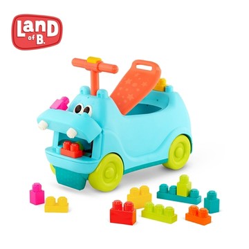 B.Toys 噴氣河馬堆積木_Land of B.系列