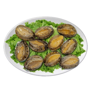 好神 熟凍半殼九孔鮑魚30顆組(10顆/包)