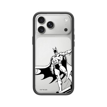 iPhone 17 Pro Max Mod NX -邊框背蓋組合 (相機按鈕) 黑 - Batman 蝙蝠俠 - 漫畫風格