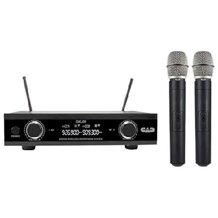 CAD Audio GXLD2HHAH Digital Wireless Dual Handheld Microphone System with D38 Capsule, AH Frequency Band (AMS-GXLD2-HHAH)