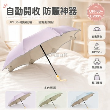台灣出貨✨ 反向摺疊雨傘 自動開收晴雨傘 防紫外線遮陽傘 全自動回彈太陽傘 圓角反光條設計 防曬防水折疊傘