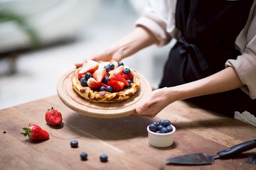 巴斯克花園 蛋奶素 Basque Cheesecake