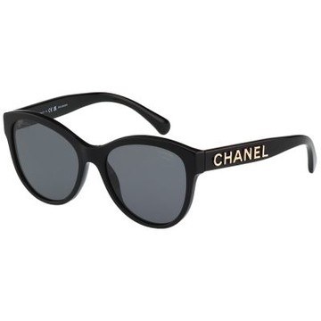 CHANEL 偏光片 香奈兒 太陽眼鏡(黑色)CH5458