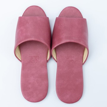 抗菌仿皮拖鞋 26035 桃 25 NITORI宜得利家居