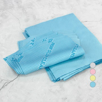 Raffident 男女通用 韓國製高級防滑眼鏡布 20入 藍色