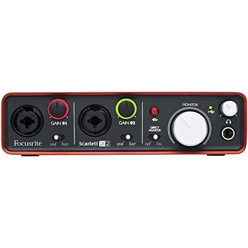 Focusrite Scarlett 2i2 オーディオインターフェイス 並行輸入