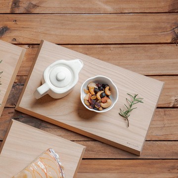 日本 志津匠 morinoki｜榆木砧板 (中) Cutting board (M)