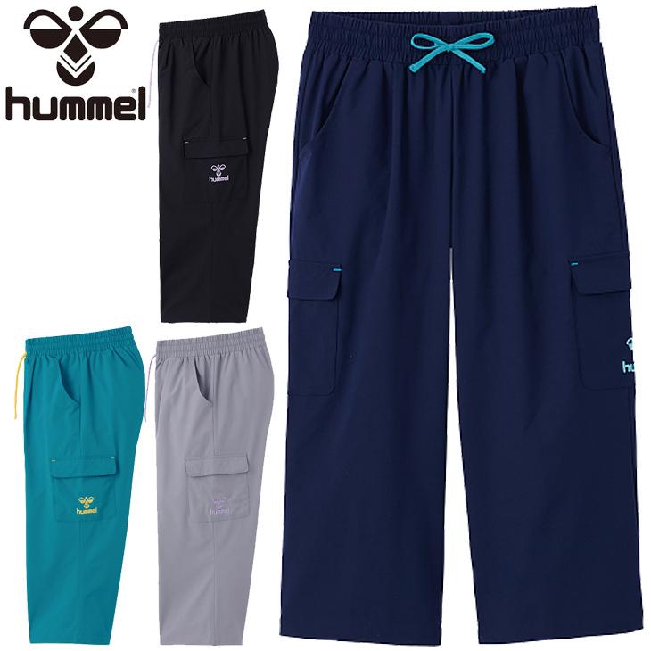 7分丈パンツ ジャージ 薄手 レディース ヒュンメル hummel WSカプリ 