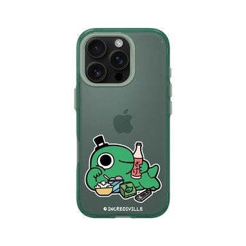 iPhone 16 Pro Clear 憂墨綠 - 怪奇事物所 Incrediville - 所長的酒池肉林