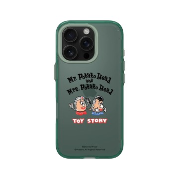 iPhone 16 Pro Clear 憂墨綠 - 迪士尼-玩具總動員 Toy Story - Hello! 蛋頭先生與蛋頭太太
