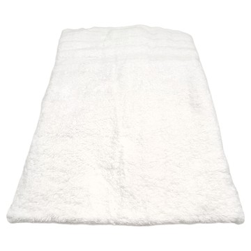 LIFE 來福牌 100%純棉浴巾 66x132cm 台灣製  白色  1條