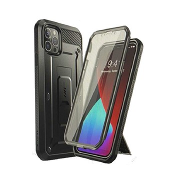 [9美國直購] SUPCASE 手機保護殼 Unicorn Beetle for iPhone 12 Pro Max(6.7吋) Built-in Screen Protector 黑/藍綠/紅/紫 4色_Z11