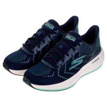 SKECHERS 女款 GO RUN PULSE 2.0 D楦慢跑鞋 129111NVTL  丈青綠  22cm