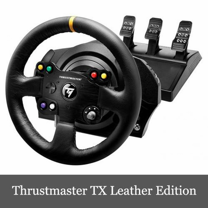 Thrustmaster TX Racing Wheel Leather Edition スラストマスター レーシング ホイール Xbox One/PC  対応一年保証輸入品 | LINEショッピング