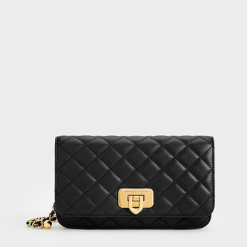 Cressida 菱格鍊條手拿包