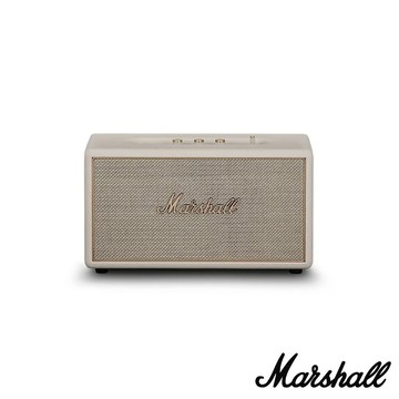 【Marshall】Stanmore IV 家用藍牙喇叭 奶油白