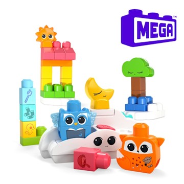 奇哥官方旗艦 MEGA BLOKS 費雪美高 聲光投影積木組