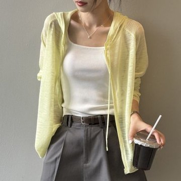 [米蘭精品] 現貨+預購 防曬罩衫雪紡衫寬鬆襯衫上衣長袖T恤大碼休閒女裝-連帽防曬女外套4色74ma51