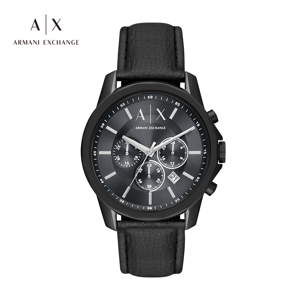 Armani Exchange Banks AX LOGO 44MM