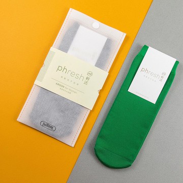 雅著 Argon - 女輕活短襪 - 鋇綠