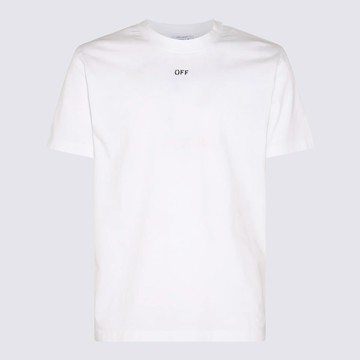 Off-White White Cotton T-Shirt