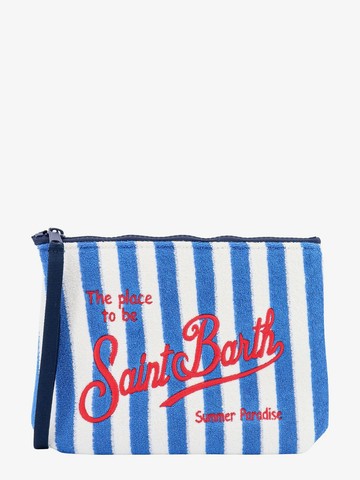 Terry fabric pochette with striped motif - MC2 SAINT BARTH - gender_Man