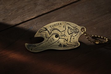 【METALIZE】Open Your Heart 黃銅開瓶器(Jack-O Art Work聯名)