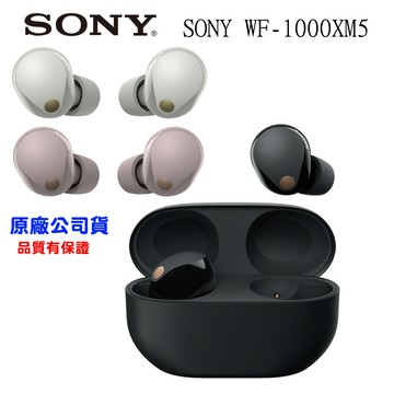 SONY 索尼 WF-1000XM5 真無線降噪入耳式耳機-原廠公司貨 廠商直送