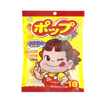 不二家POP棒棒糖18入**包裝隨機出貨不挑款，以實際出貨為準。