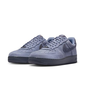 Nike Air Force 1 Low Premium QS 灰藍 復古 皮革 休閒鞋 男鞋 IO9555-400