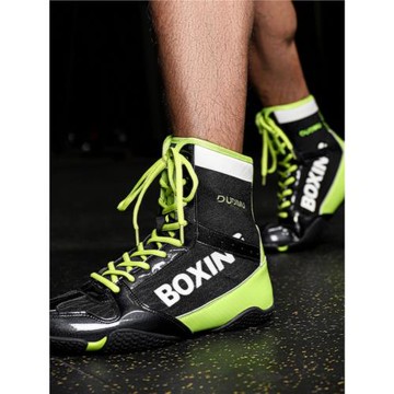 DUDIMU/杜狄慕拳擊鞋兒童成人健身房舉重室內深蹲鞋摔跤鞋格斗鞋