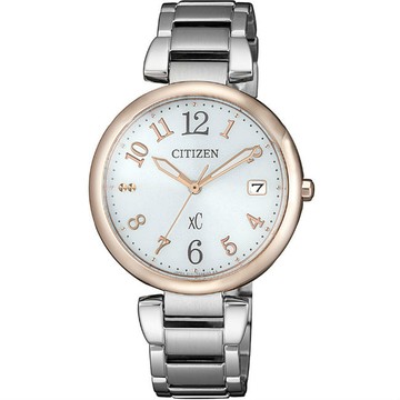 CITIZEN 星辰錶 xC系列 EO1195-51A 光動能閃耀代言人限量真皮女錶 / 33mm｜樂天領券現折★全館特惠中★指定刷卡回饋10%