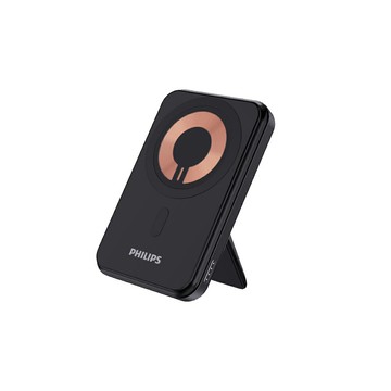 PHILIPS 黑金剛10000mAh立架磁吸行動電源 /組 DLP2716Q