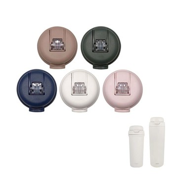 【WOKY 沃廚】All-P雙飲保溫瓶500ml/780ml-專用杯蓋(上蓋x1+密封圈x1)-