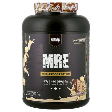 Redcon1, MRE，全食物蛋白質，香蕉堅果麵包，7.16 磅（3,250 克）