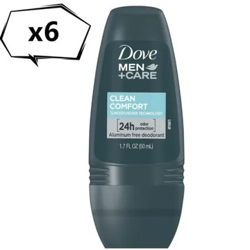 Dove 男用滾珠體香露--舒適淨爽(50ml)*6
