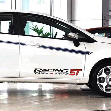 A0146 FORD ST RACING 車身貼紙 拉花 KUGA FOCUS FIESTA TIERRA ESCAPE