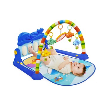 Playful Toys 海豚音樂腳踏琴(健力架 健身架 彌月禮物 嬰兒玩具 寶寶安撫)