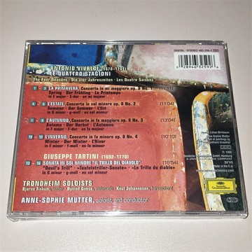 維瓦爾第 四季 小提琴協奏曲 穆特 CD