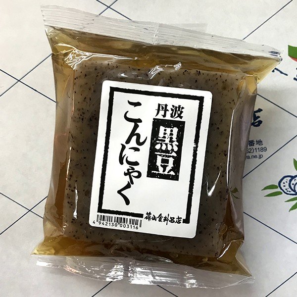 丹波黒豆入りこんにゃく 150ｇ