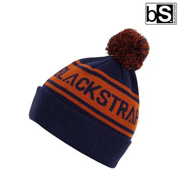 BlackStrap POM Beanie 毛球針織保暖毛帽【Twilight/暮光色-藍橘】