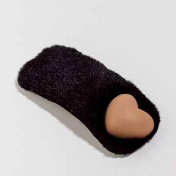 vacanza｜髮飾｜毛絨愛心‧髮夾#蝦皮限定款  #聖誕交換禮物