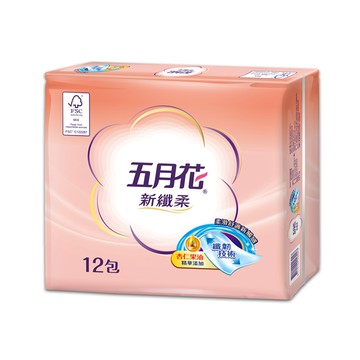 五月花新纖柔抽取衛生紙FSC